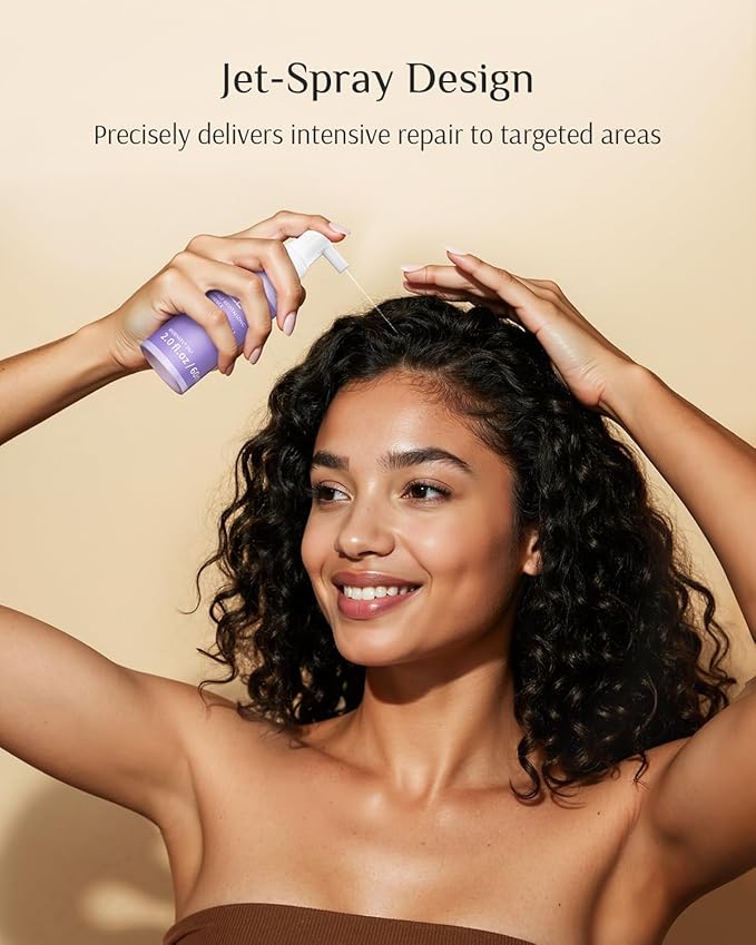 DR ZERO Women's Hair Growth Serum with 3% Redensyl – Japanese Hair Loss Treatment for Thinning Hair, Scalp Care, Clinically Tested, Nano-Capsule Technology, 60ml (Pack of 1)