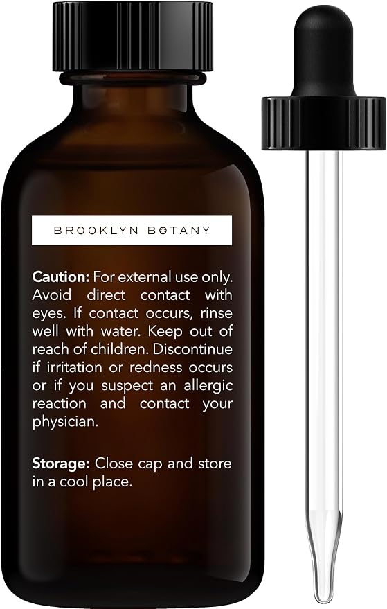 Brooklyn Botany Geranium Essential Oil - 100% Pure and Natural - Premium Grade Oil with Dropper - for Aromatherapy and Diffuser - 1 Fl Oz