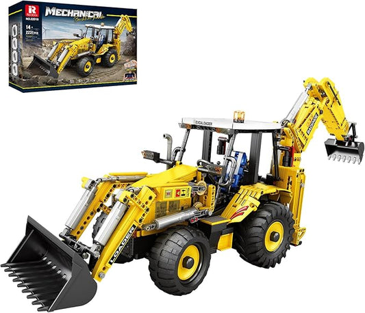 Loader Building Set Toy Excavator 22018 Excavator Toy 2231 Construction Toys, Building Toys for Kids Adults