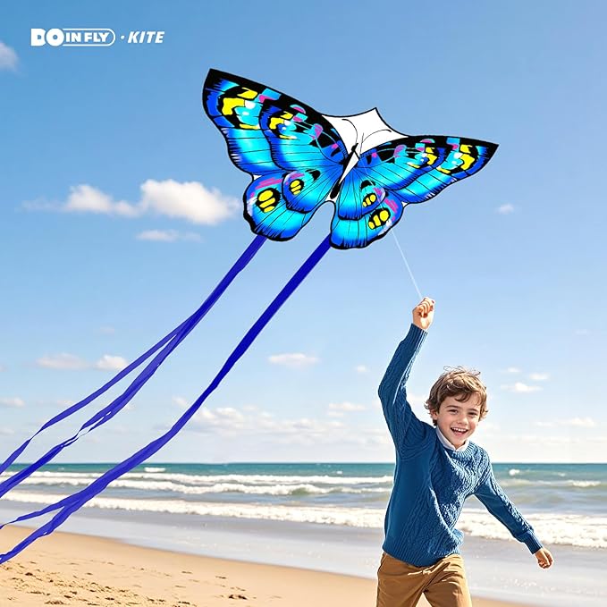 Kite for Ages 8-12, Easy to Fly and Assemble Rocket Kites for Beginner, Single Line String Professional Kites for Beach and Outdoor Activity