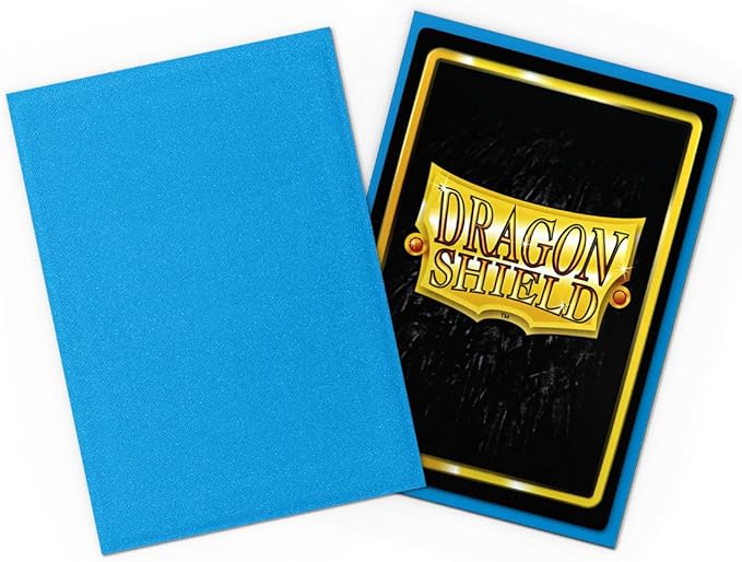 Dragon Shield | Japanese Size Card Matte Sleeves | 60 CT - Smooth & Tough Premium TCG Sleeves - Compatible with Yu-Gi-Oh, Naruto, Cardfight & Vanguard | Sapphire