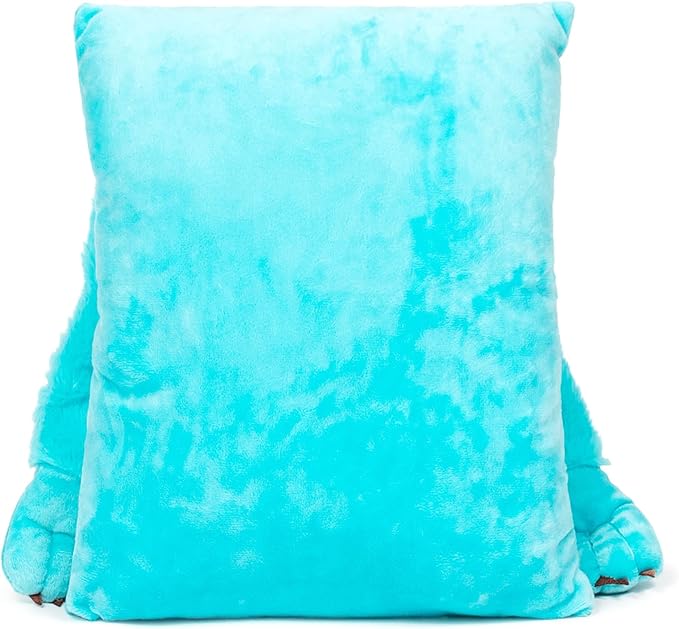 Jay Franco Disney Pixar Monsters Inc James Sullivan - Sully 3D Snuggle Plush Pillow - Super Soft Blue Pillow - Measures 15 Inches