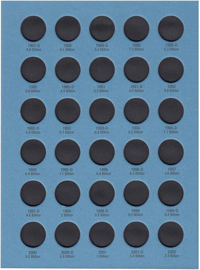 Whitman US Lincoln Cent Coin Folder Volume 3 1975 - 2013 #9033