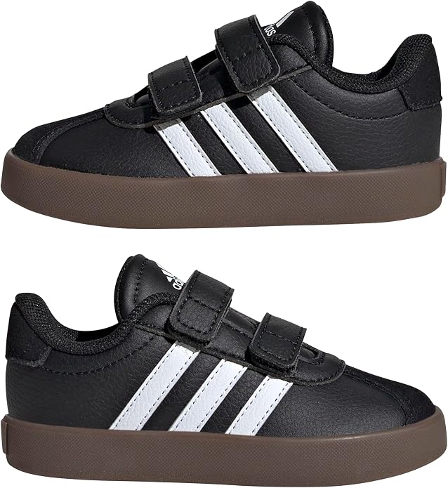 adidas Kids' VL Court 3.0 Hook & Loop Shoe