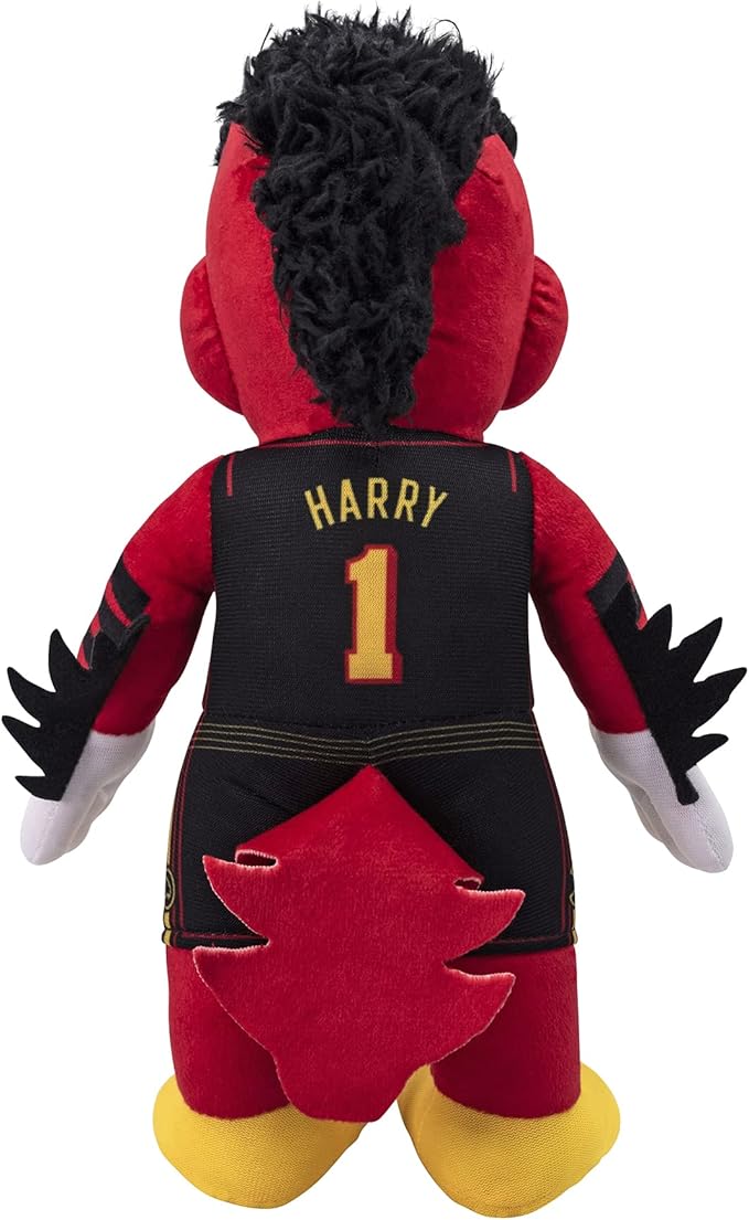 Bleacher Creatures Atlanta Hawks Harry The Hawk 10" Plush Figure- A Mascot for Play or Display