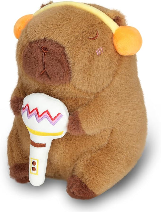 Cute Capybara Plush, 8 Inch Capybara Stuffed Animal Kawaii Doll Pillow Gifts for Boys Girls