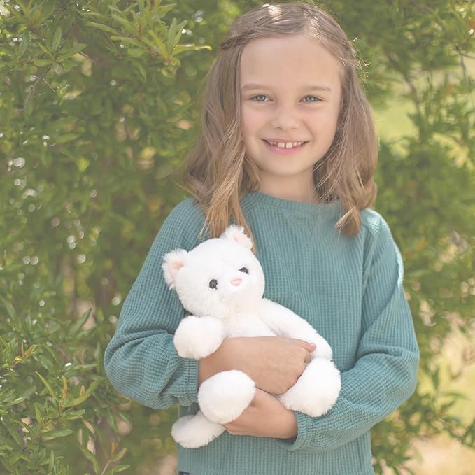 World's Softest Plush Karing Kitten, Lushee, Medium, 10" Stuffed Animal for Baby, Toddler, Kids, Adults - Soft, Huggable Stuffed Kitten- Adorable Toy Made from Kid-Friendly, Quality Materials