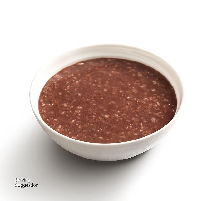 BONJUK Sweet Redbean (Juk) Rice Porridge - Ready to eat meal (300g), Easy to prepare porridge pouch