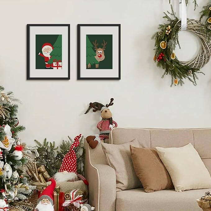 upsimples 12x16 Picture Frame, Display Pictures 8.5x11 with Mat or 12 x 16 Without, Wall Hanging Photo Frame, Black, 1 Pack