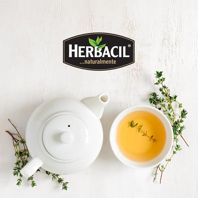 Herbacil Pineapple Tea, Herbal Blend with Dehydrated Pineapple Fruit, Caffeine-Free, All Natural, 2-Pack of 25 bags per box (50 Tea Bags), 1.76 oz Each