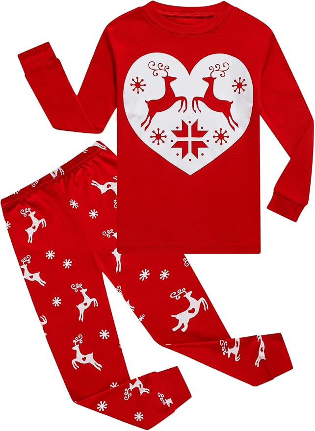 Family Feeling Little Boys Pajamas Sets 100% Cotton Long sleeve Pjs