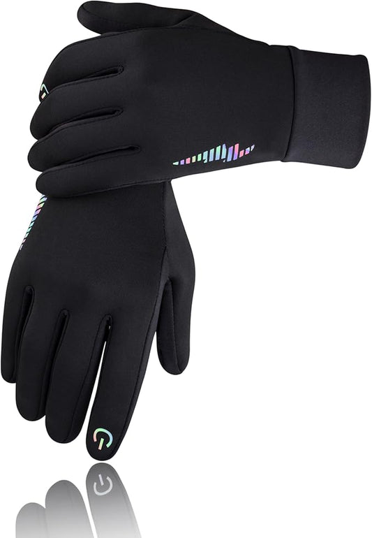 SIMARI Kids Winter Gloves Touchscreen Warm Thermal Water-Resistant for Boy Girl Running Cycling Snow Skiing in Cold Weather