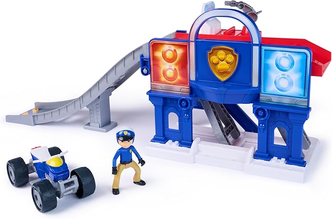 Paw Patrol Search & Rescue Lift 'N' Repair Playset with Exclusive Figure & Vehicle, Over 30+ Inch Long, Kids Toys for Boys and Girls Ages 3 and Up