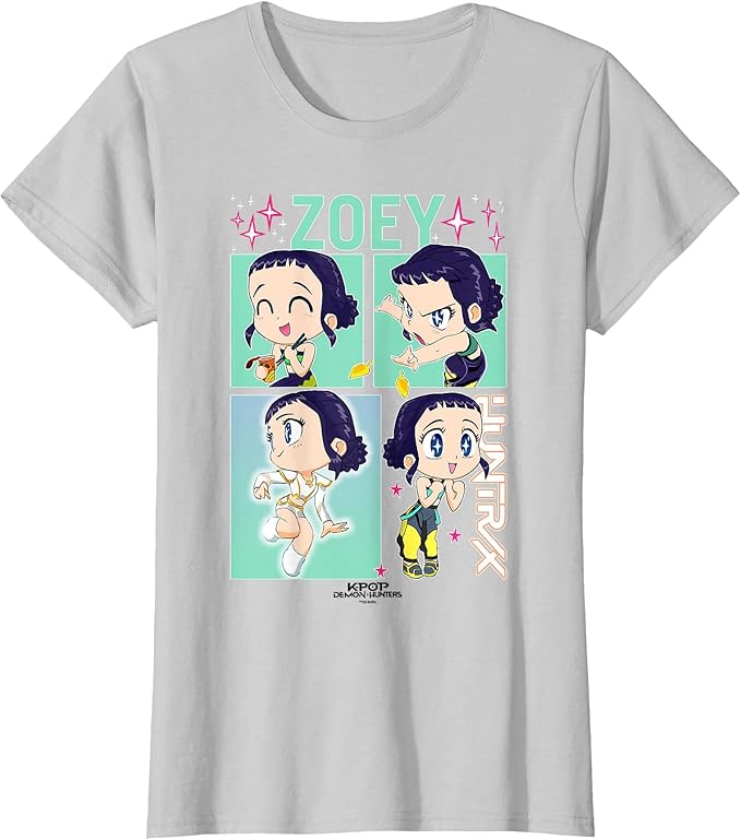 Kpop Demon Hunters Zoey Officially Licensed T-Shirt
