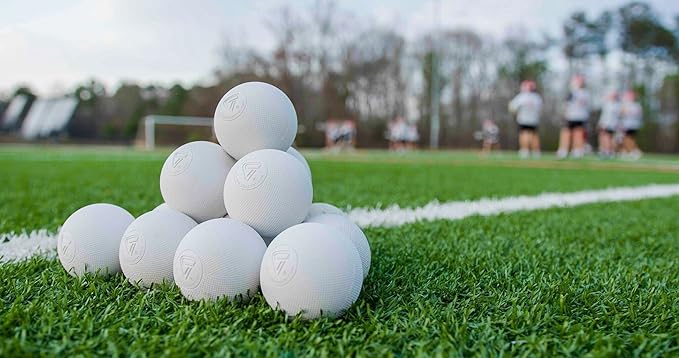 CRANKSHOOTER Lacrosse Ball Set, TX1 Extreme Grip™ Elite Game Balls, Enhanced Feel & Grip, 10 Dozen (Qty 120 /case), NOCSAE, NCAA, NFHS, and SEI Certified. Available in White, Yellow, Orange & Bright Green