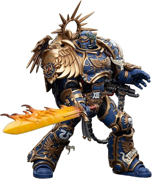 JOYTOY Warhammer 40,000 1/18 Action Figure 7.08-Inch Ultramarines Primarch Roboute Guilliman Collection Model Christmas Birthday Gift JT6342