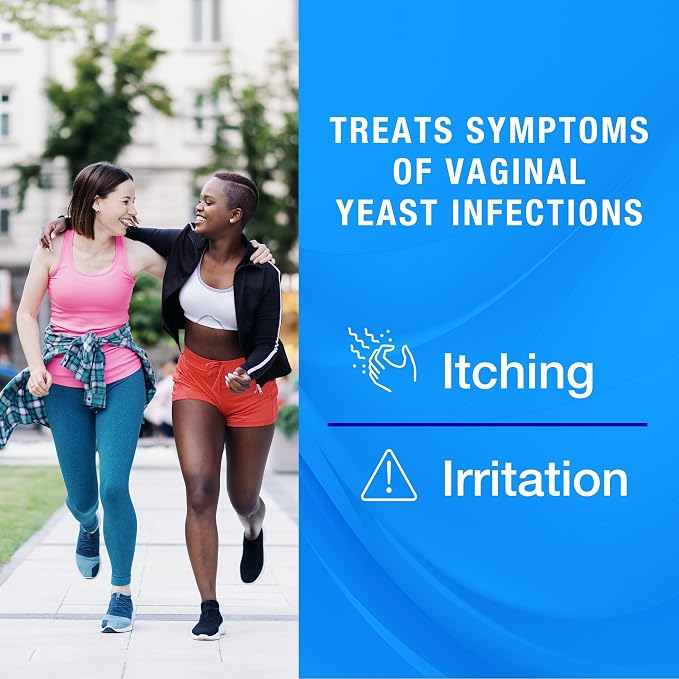 Miconazole Nitrate 3-Day Yeast Infection Treatment - Antifungal Cream & Suppository Bundle - Relieves Itching & Irritation, Combination Pack (2)