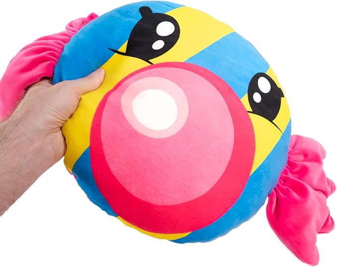 Scentco Smillows - Patented Gourmet Scented Stuffed Plush Pillows (Bubble Gum) - Accent, Throw, Decorative Pillows - Kids Room Decor, Gift for Kids