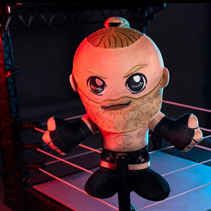 Bleacher Creatures WWE Brock Lesnar 8" Kuricha Sitting Plush- Soft Chibi Inspired Toy