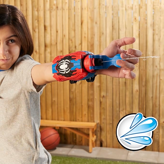 Marvel Spider-Man Real Webs Ultimate Web Blaster, 2-in-1 Blaster, Role Play Toy, Spider-Man Costume, Spider-Man Toys for Kids 5 and Up