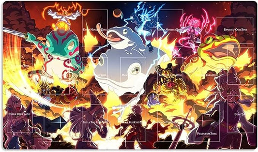 New Duel Playmat Splight TCG CCG Pad Trading Card Game Mat Mouse Pad + Free Bag (ZD039-982-A)
