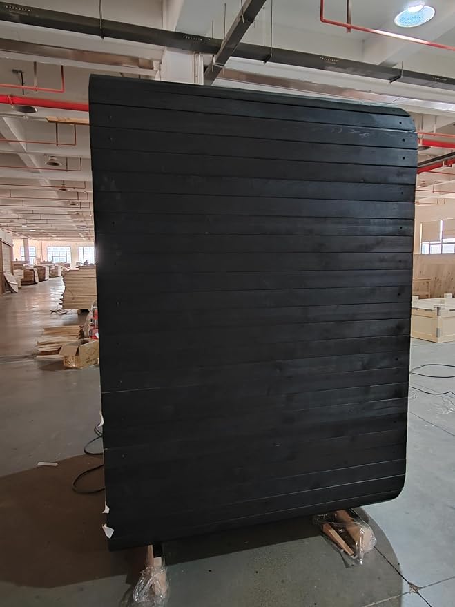 Outdoor Cube Sauna Rooms,2person Canadian Cedar Steam Saunas,54x56x80 H Panoramic Large Space,4.5KW Electric Stove Durable,Easy to Install
