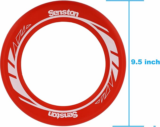 Senston Flying Disc Easily Catch and Throw Sports Disc 9.5 Inch Flying Discs for All Levels