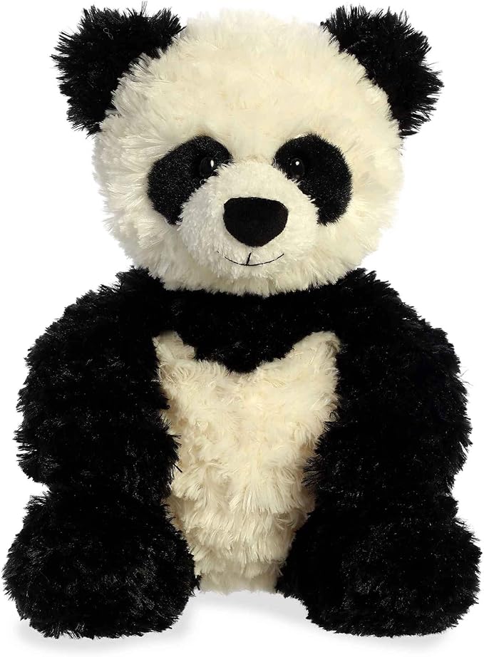 Aurora® Snuggly Tubbie Wubbies™ Panda Stuffed Animal - Comforting Companion - Imaginative Play - Black 12 Inches