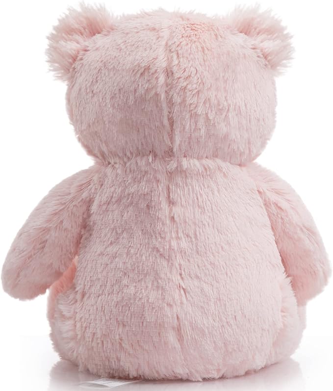 Super Color Teddy Bear Stuffed Animals Plush Toy for Children Girlfriend Family Congratulations Baby Shower Birthday Pink 14 inch