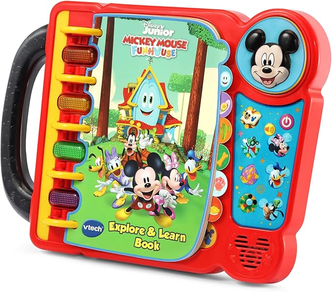 VTech Disney Junior Mickey Mouse Funhouse Explore and Learn Book