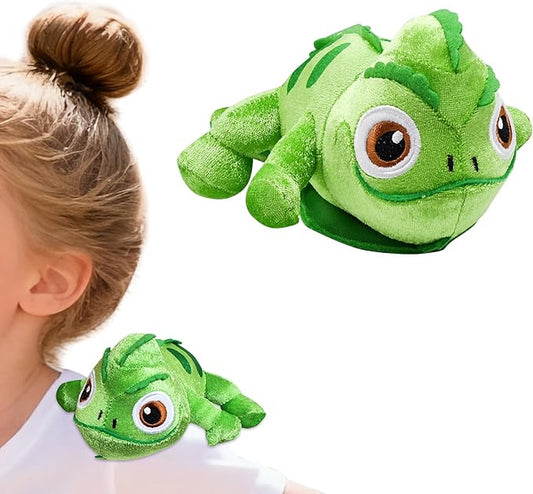 Lizard Plush Shoulder Magnet，Chameleon Stuffed Animal Toys for Kids Halloween