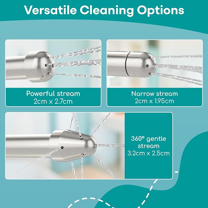 Medi Grade Shower Enema Kit – Shower Douche Nozzle for Men & Women – Intimate Cleansing System with Easy Installation, Velvet Storage Bag, Cleaning Brush & Cloth – Hygienic Douche for Men