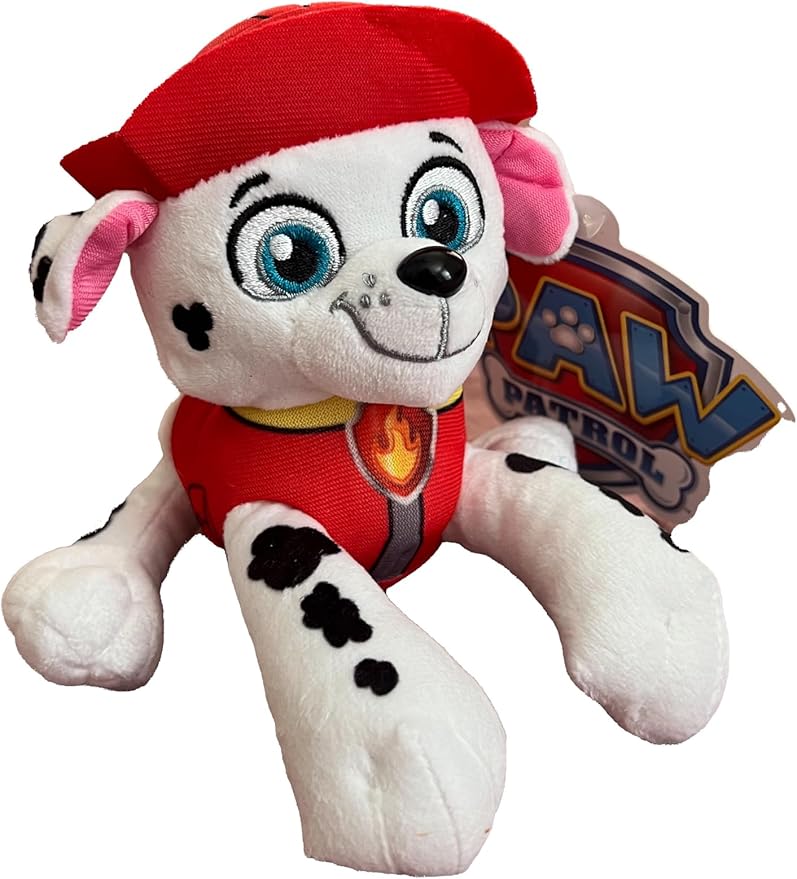 PAW Patrol 6" Plush Toy SET of 6 Characters Marshall Skye Everest Rocky Rubble Chase