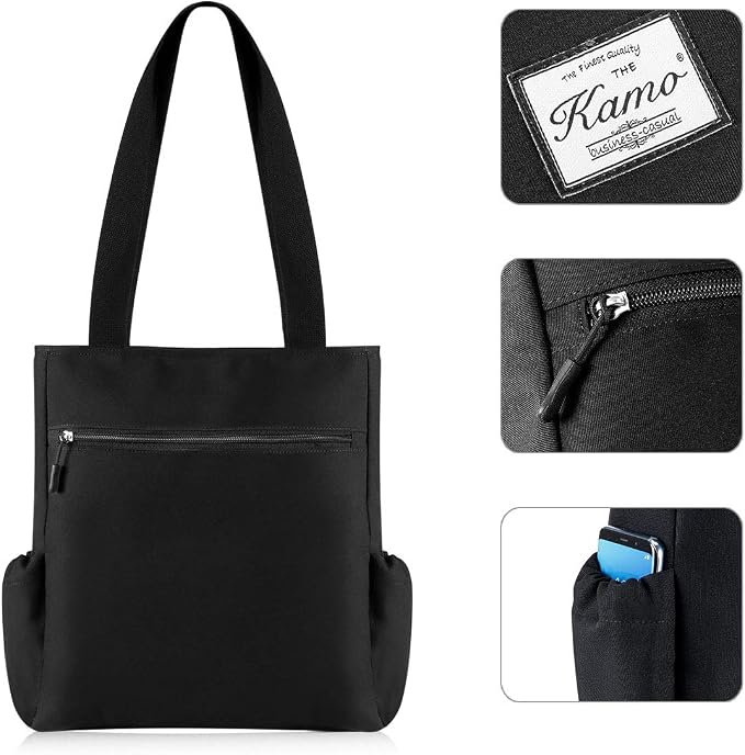 KAMO Floral Tote Bag - Waterproof Lightweight Handbags Travel Shoulder Bag for Hiking Yoga Gym Swimming Travel Beach