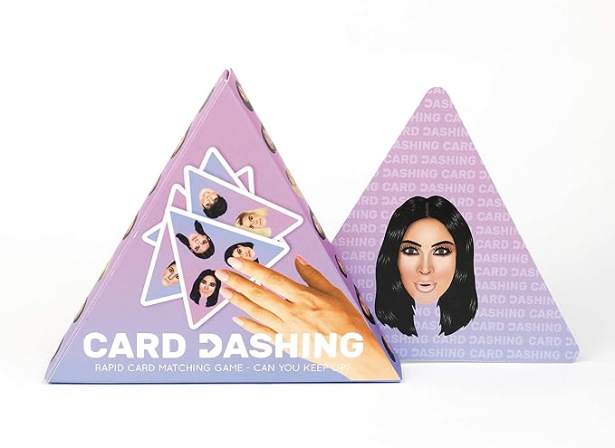 Bubblegum Stuff Card Dashing Game - Speed Snap Card Game - Fast and Fun Celebrity Board Game - Suitable for Family, Kids, Teenagers & Adults