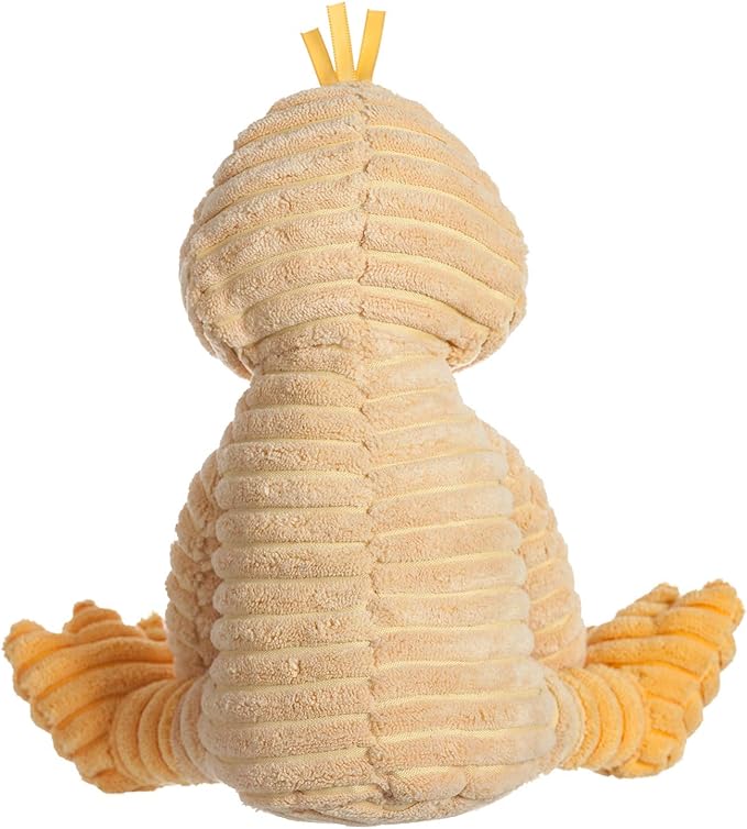 Apricot Lamb Toys Plush Corduroy Duck Stuffed Animal Soft Cuddly Perfect for Child (Medium, 12 Inches)