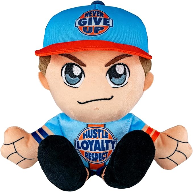 Bleacher Creatures WWE John Cena 8" Kuricha Plush - Soft Chibi Inspired Wrestling Superstar