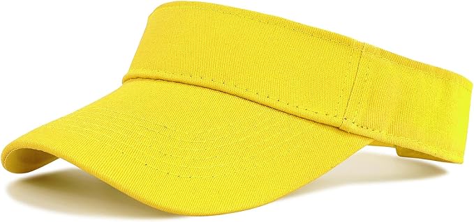 American Trends Sun Visor Hat for Women, Lightweight Quick-Dry Sport Visor | Adjustable fit, Ideal for Golf Tennis & Outdoor Sports, Sweat-Wicking Fabric, Ponytail-Friendly, Wide Brim for Sun Protection