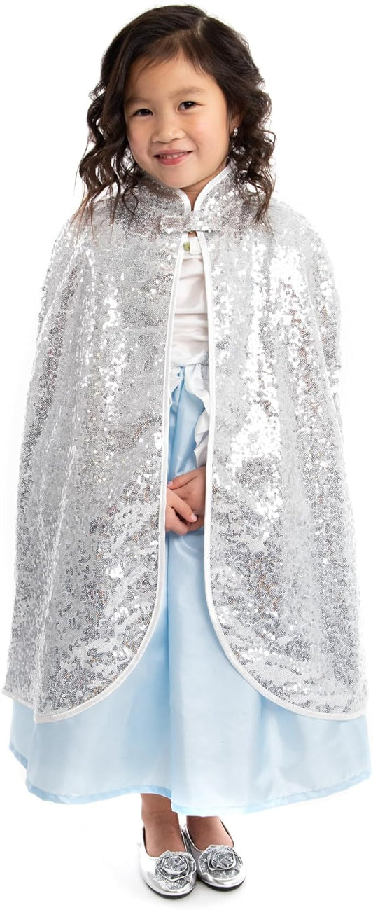 Little Adventures Shimmer Cloak Costume Dressup Ages 3-8 Machine Washable Child Pretend Play& Party Dress Up with No Glitter