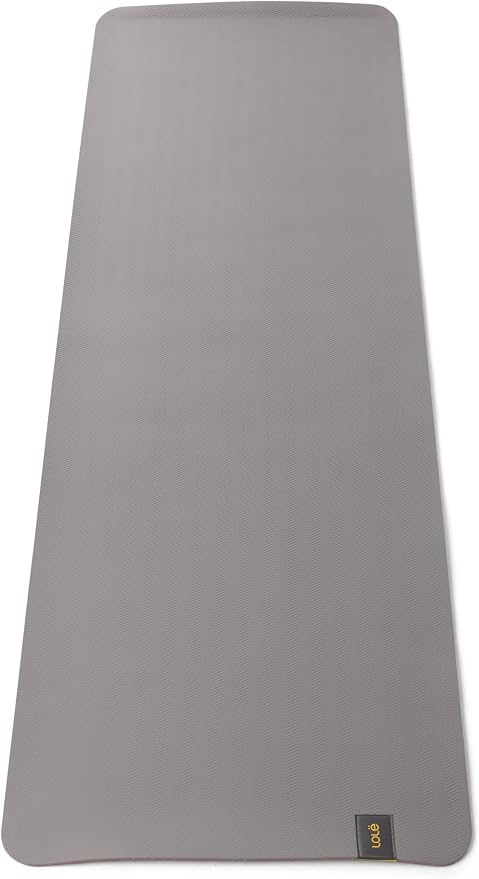 Lolë Pose Yoga Mat for Women with Strap Carrier – Non-Slip 5mm Thick