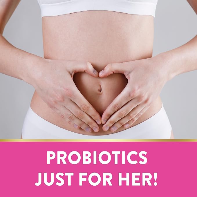 Nature's Truth Women's Probiotic Pills | 50 Capsules | 21 Probiotic Strains & Prebiotics | Vegan, Non-GMO & Gluten Free