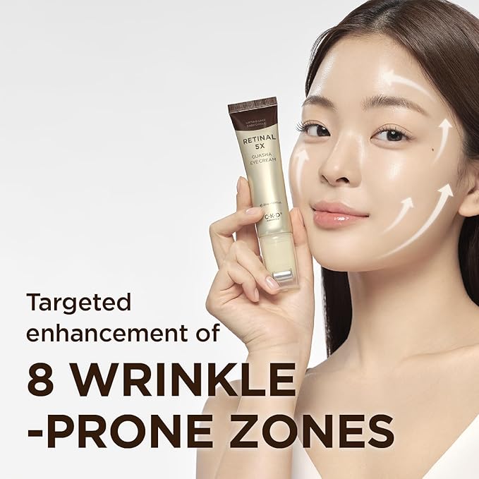 CKD Retinal 5X Guasha Eye Cream [Refill] - Anti-Aging Moisturizer for Wrinkles, Dark Circles & Puffiness – Firming & Hydrating Treatment with Retinal & Collagen. Korean Skincare. 1.01 fl oz.