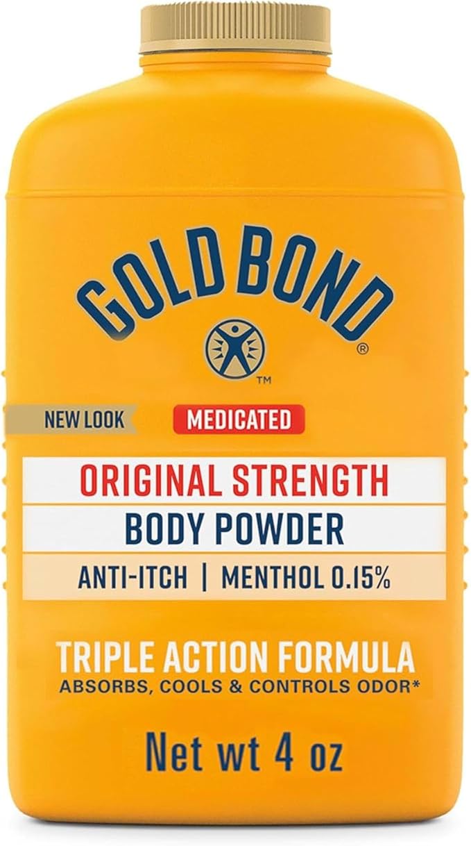 Gold Bond Medicated Body Powder, Original Strength, 4 oz