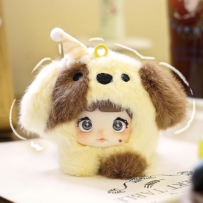 Nommi Baby Series Plush Blind Box 1PC (1 of 10 Possible Styles) Cute Figures Collectible Toys Birthday Gifts