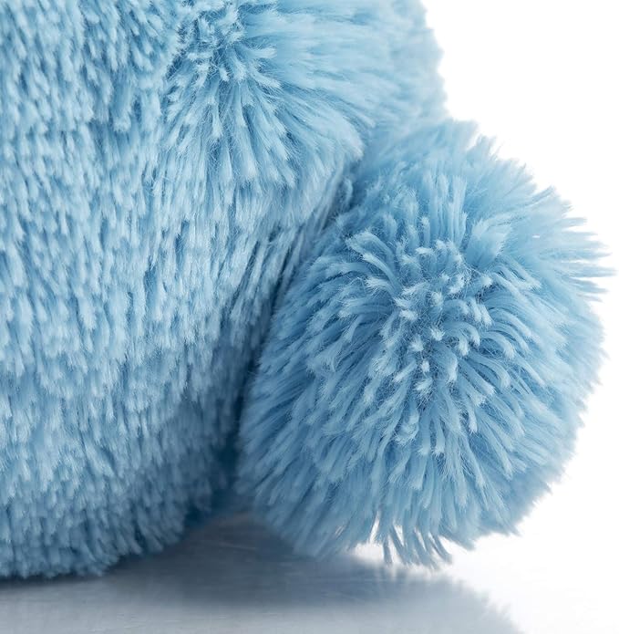 HollyHOME Teddy Bear Stuffed Animal Plush Giant Teddy Bears with Footprints Big Bear 36 inch Blue