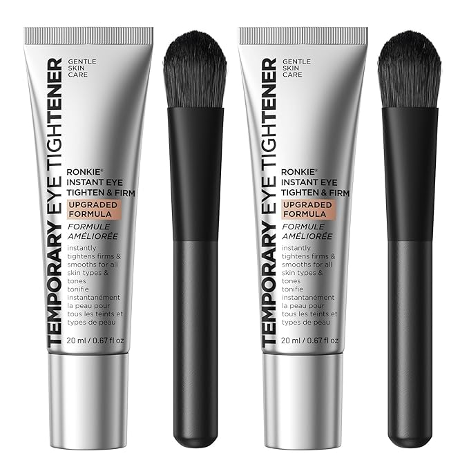 RONKIE Instant Firm Eye Tightener: Upgraded Formula for Women Helps Reduce Eye Bags Puffiness and Wrinkles in 3-5 Minutes When Time Matters 1.34 oz