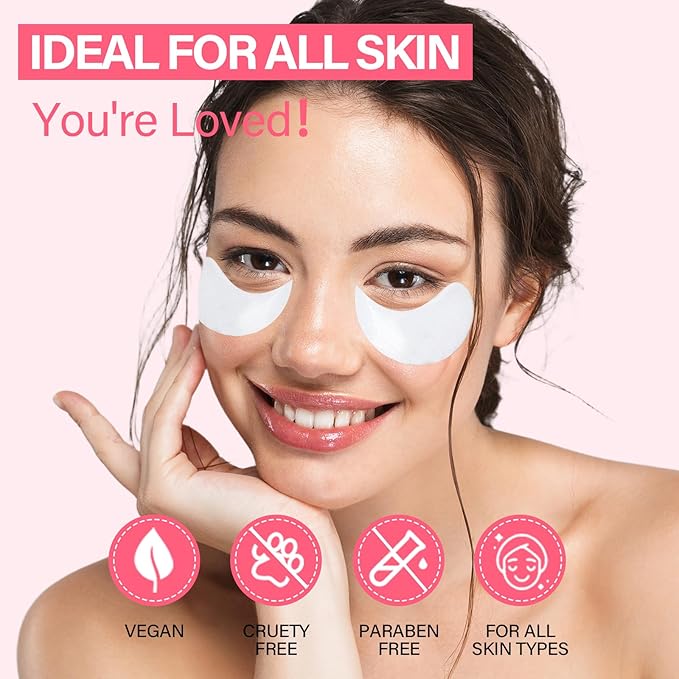 iMethod PDRN Collagen Boost Eye Patches - Under Eye Mask, Instant Lift Eye Mask for Reduce Fine Lines & Wrinkles, Firming Under Eye Patches for Dark Circles, Puffy Eyes, Eye Bags, 8 Pairs