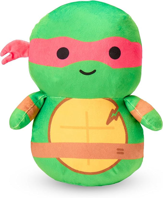 NORTHWEST Nickelodeon Teenage Mutant Ninja Turtles Cloud Hugger Pillow – Ultra-Soft Plush Character – Officially Licensed TMNT Pillow for Travel, Decor, and Relaxation – 11.5 Inches