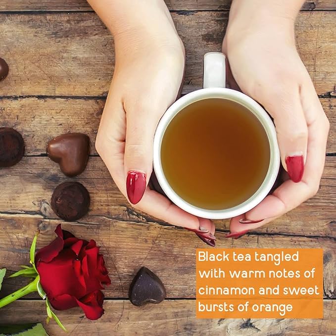Good Earth Herbal & Black Tea, Sweet & Spicy, 18 Count Tea Bags (Pack of 12) (Packaging May Vary)