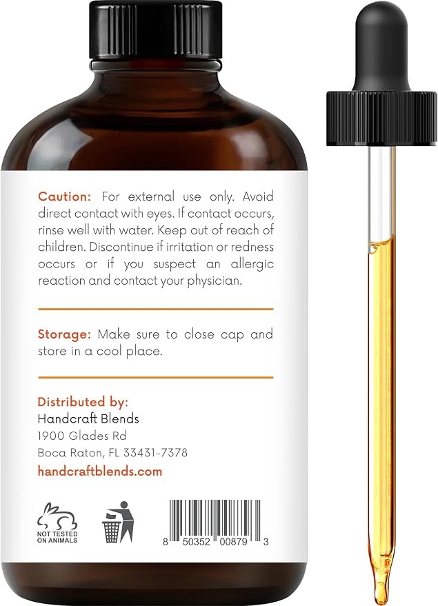 Handcraft Blends Grapefruit Essential Oil – Huge 4 Fl Oz – 100% Pure and Natural – Premium Grade Essential Oil for Diffuser and Aromatherapy, Skin, Massage, Candle and Soap Making Fragrance